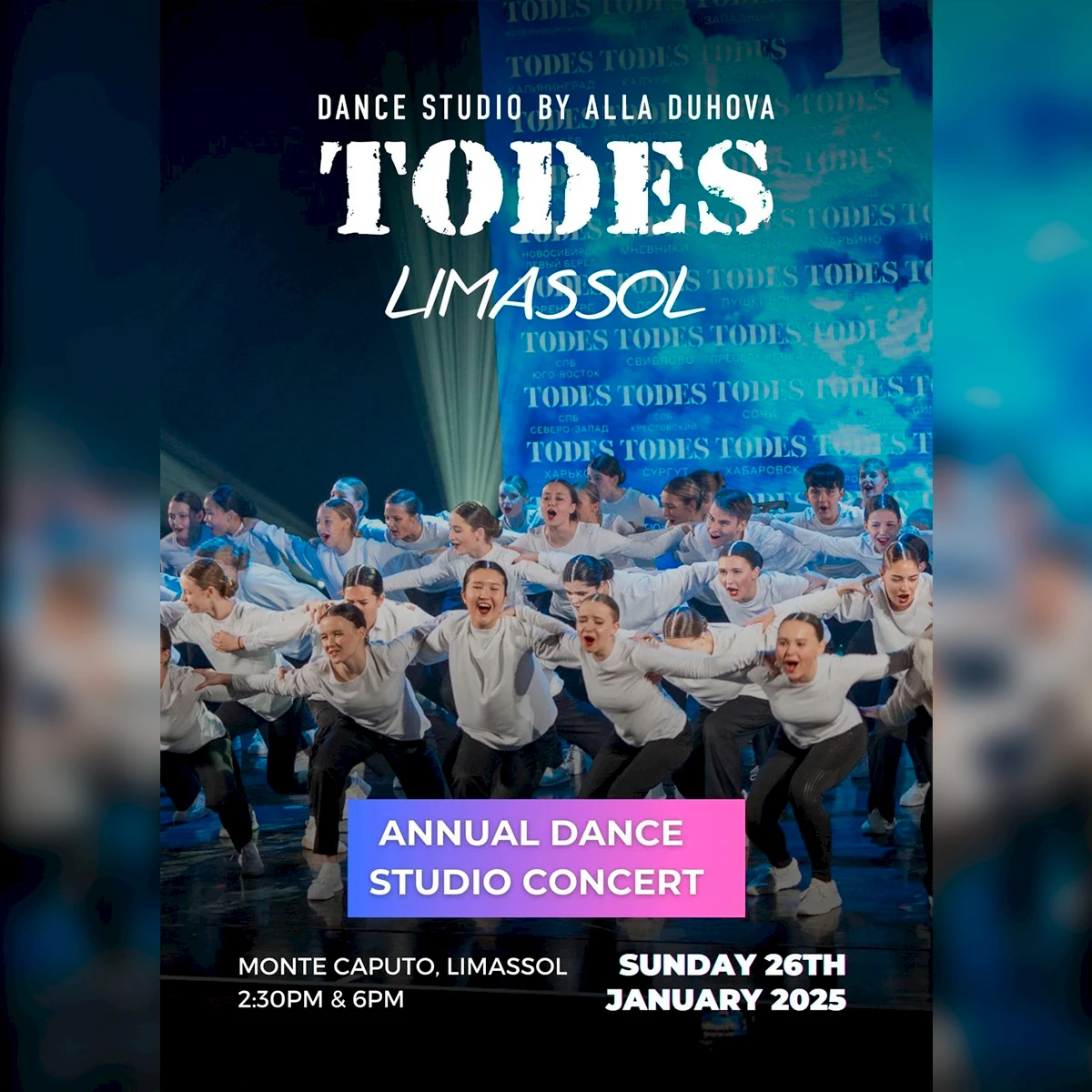 TODES ANNUAL DANCE STUDIO CONCERT