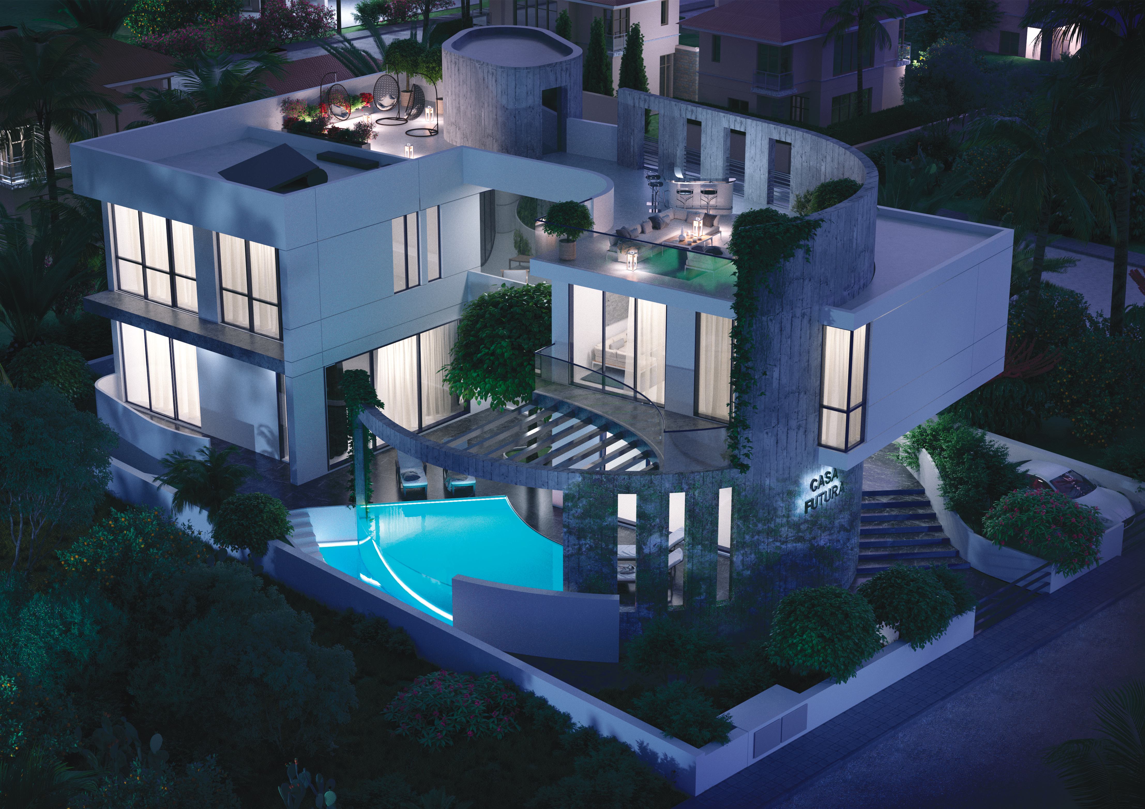 Villas in Limassol, Germasogeia – CASA FUTURA