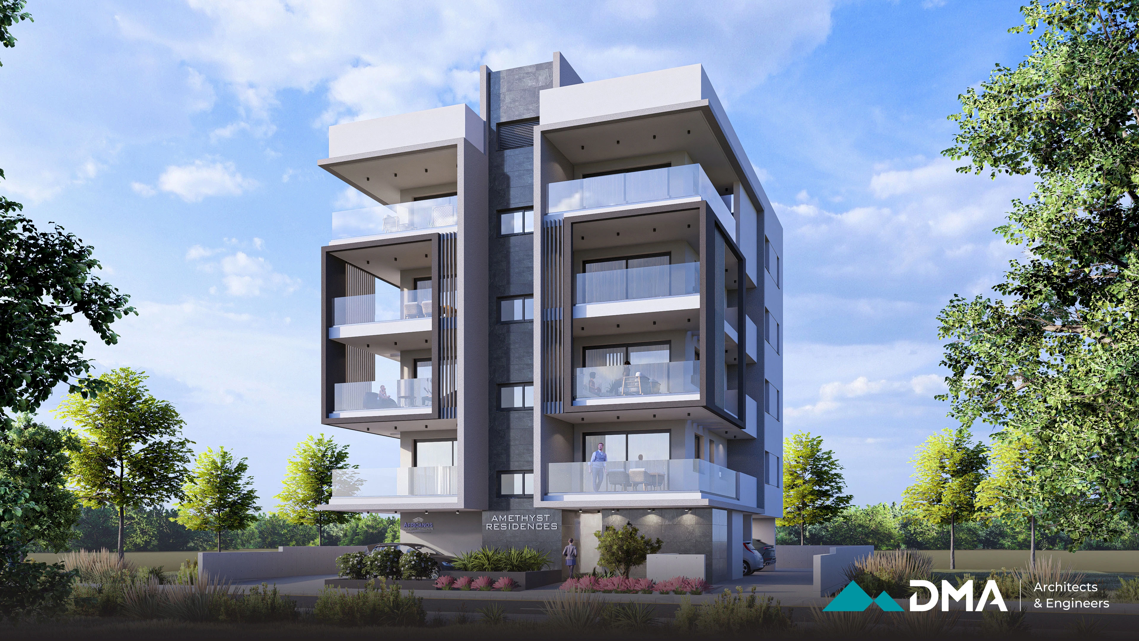 Apartments in Larnaca, Saint George, AMETHYST