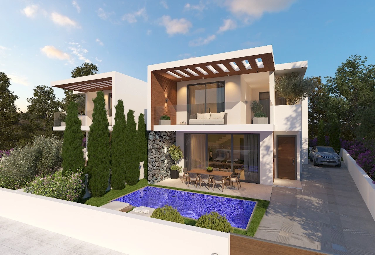 Villas in Paphos, Geroskipou, PRIMEROSE VILLAS