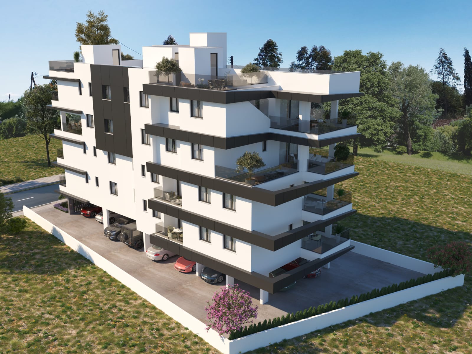Wohnungen in Larnaca, City Center, HAMILTON RESIDENCE
