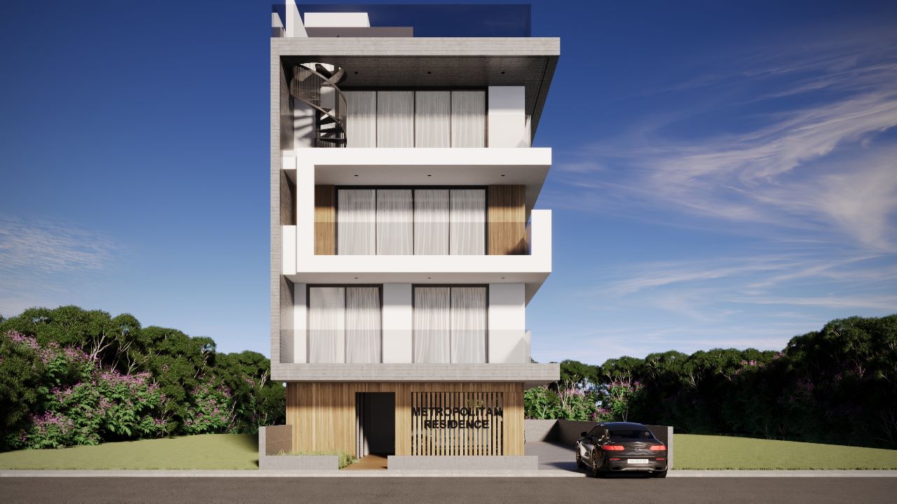 Wohnungen in Larnaca, Bereich des neuen Krankenhauses, METROPOLITAN RESIDENCE