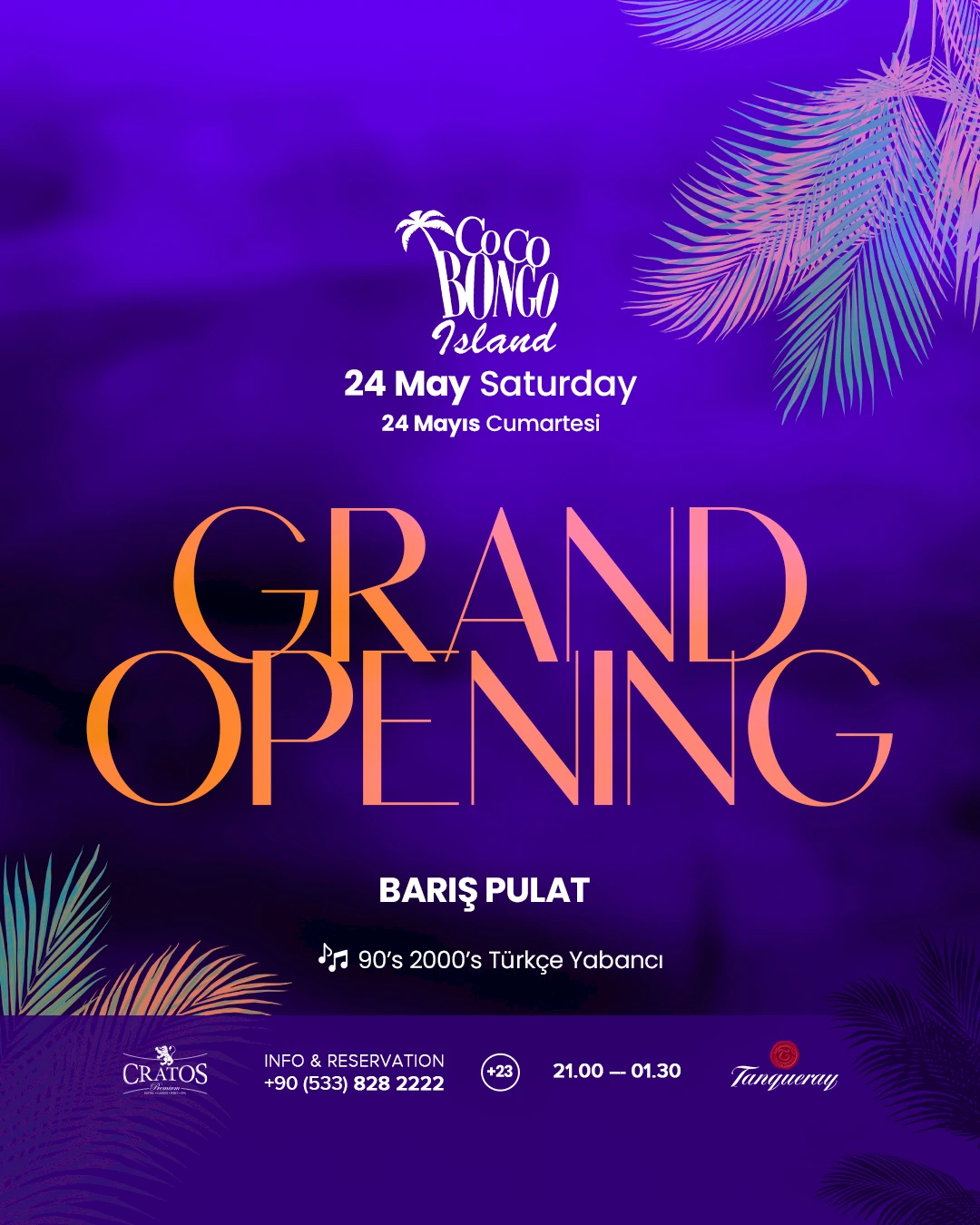 COCO BONGO ISLAND - SEASON OPENING
